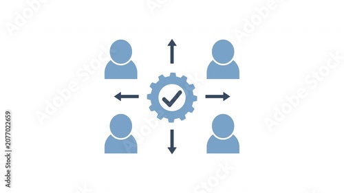 stakeholder management animated icon