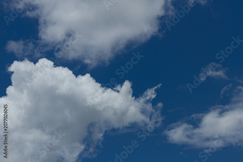 blue sky with clouds
