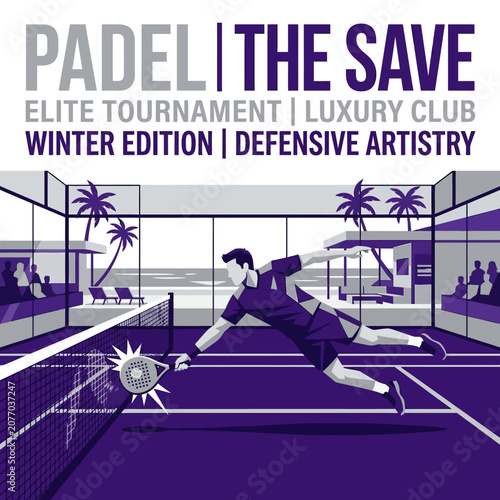 Padel The Save Elite Tournament Luxury Club Winter Edition Defensive Artistry