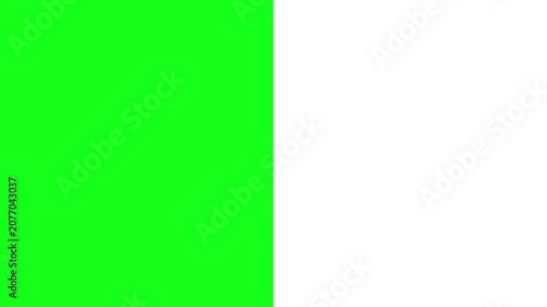 Animation stock video of paper is torn over green screen background. 4k paper transition