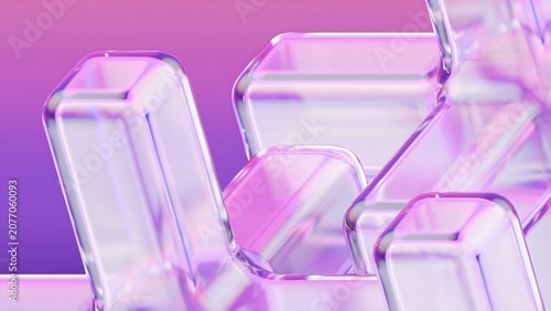 violet pane on light backdrop for poster banner design, in a crystal clear liquid wave