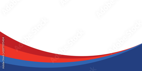 abstract business banner background with red and blue gradient color.eps10