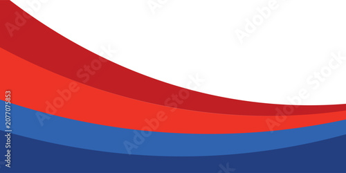 abstract business banner background with red and blue gradient color.eps10
