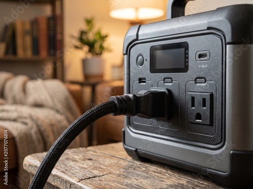Portable Solar Power Generator Station with AC Outlets