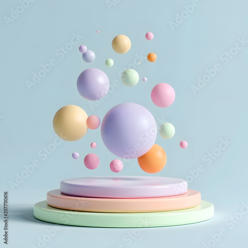 Floating Platform for Product Display