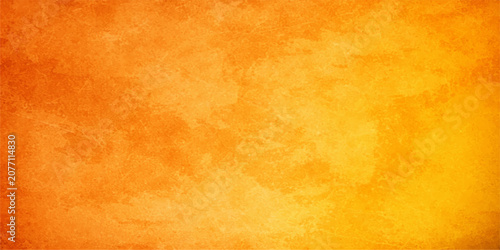 Tableau sur toile An abstract background of warm, blended orange and yellow hues, reminiscent of watercolor or textured paper, creating a vibrant and energetic feel
