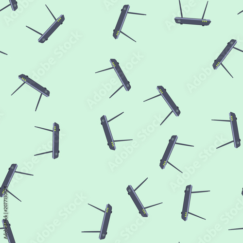 Photos pattern a dsl modem cartoon