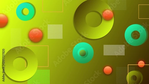 Abstract geometric background gradient animation, Diagonal geometric abstract background
