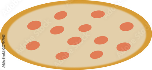 Slika na platnu vector illustration of a tomato
