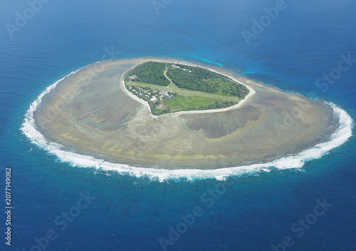 Fotografía Aerial View Lady Elliot Island