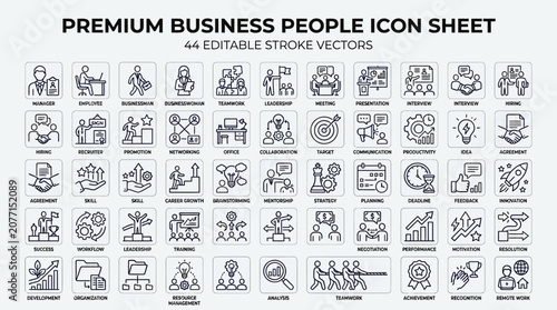 Business professionals interact with various office equipment and technology at their workplace desks.
