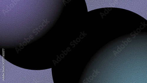 Abstract Blue Digital Noise Pattern with Pixelated Texture
