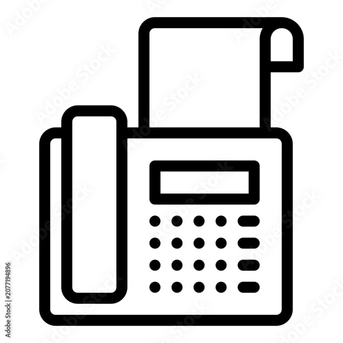Fotografía fax icon