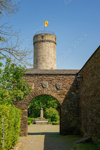 Fotografie Münstermaifeld, Germany, 26 June 2019: Pyrmont Castle