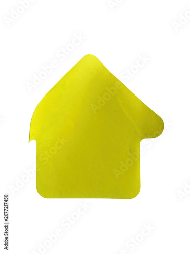 Photography Yellow house arrow icon