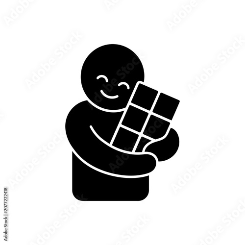 Canvas Print Embracing Pure Happiness icon