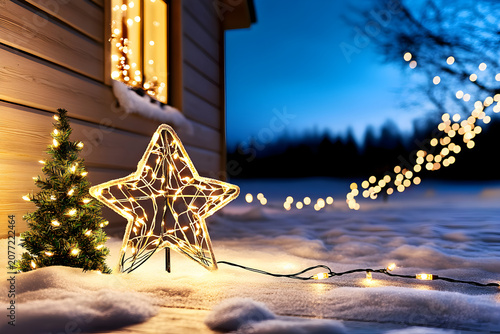 A Warm Glow in the Winter Night