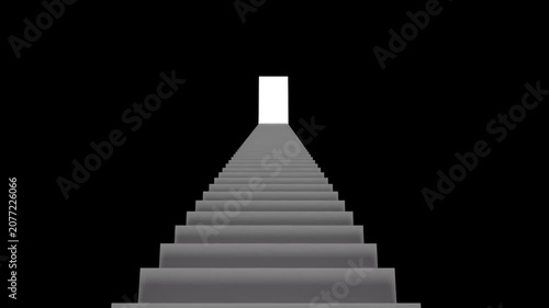 Stairway To Light Abstract Animation
