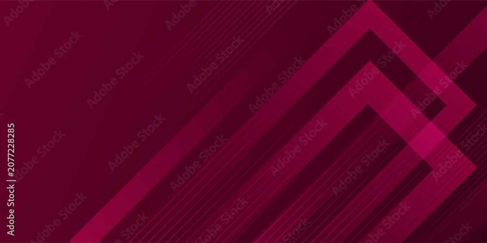 Obraz premium Abstract Magenta Geometric Background with Diagonal Lines for Corporate Presentations and Modern Web Design