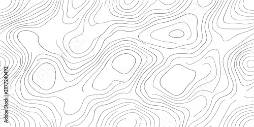 Tableau sur toile A detailed topographic map illustrates elevation lines and contour patterns, showcasing undulating terrain with precision and clarity