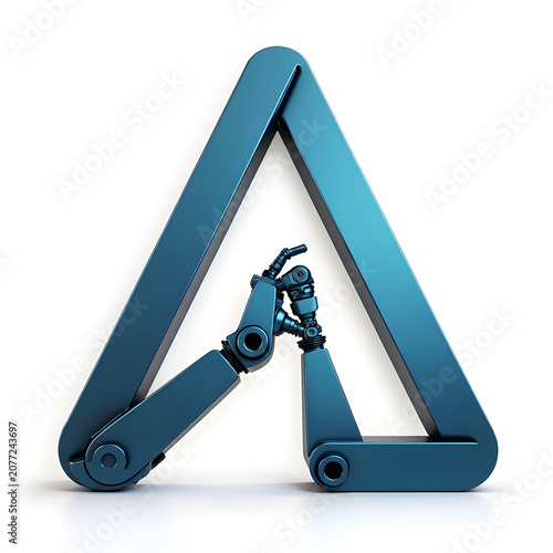 3D render of wrench and screwdriver with bolt, isolated metal tools on white background, mechanical repair equipment and automotive service concept