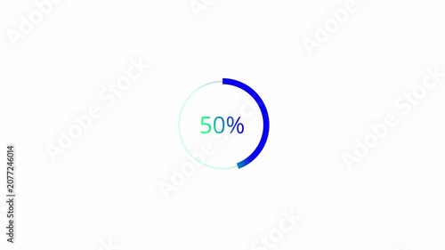 Retro loading bar animation on a transparent background, Downloading bar complete 4k animation from 0 to 100 increasing percentage, loading bar animation with alpha channel