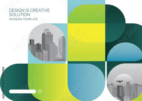 Template vector design for Brochure, Annual Report, Web design Poster, Corporate Presentation, Flyer, layout modern with size horizontal, Easy to use and edit.