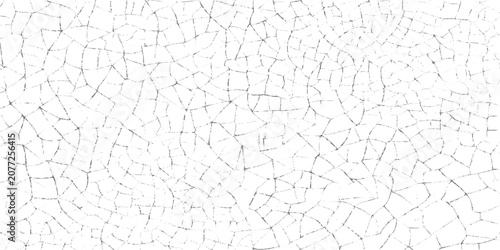 Cracked surface texture with grunge effect on white background for design and decoration