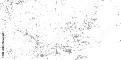 Tableau sur toile Grunge texture background with scratches and scuffs on white surface vector illu