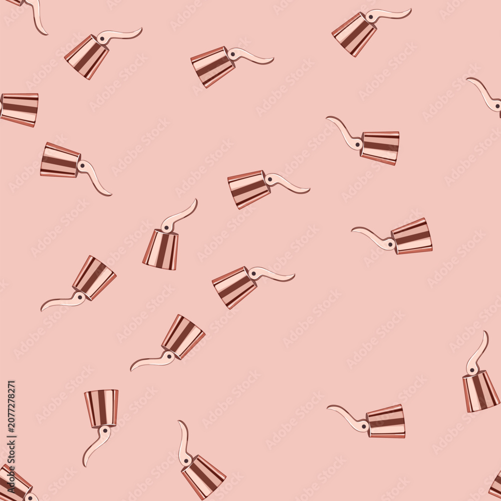 Fototapeta premium seamless pattern grape wine cork cartoon. grape wine cork sign vector