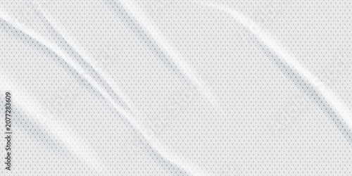 Foto White jersey texture background