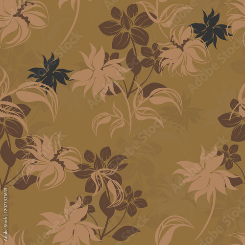 All Over Design Pattern, Seamless Background