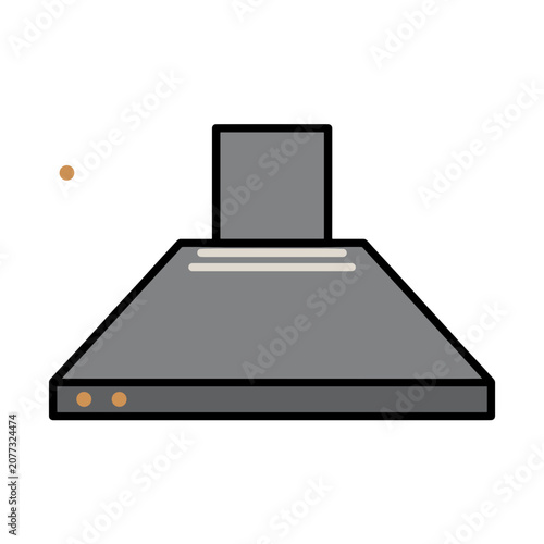 Flat vector icon of a laptop computer