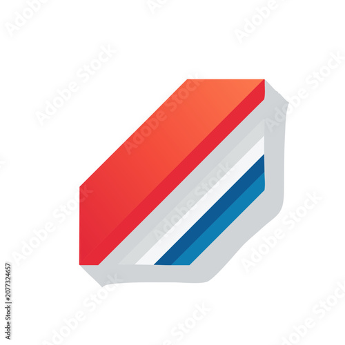 Netherlands Flag Vector Illustration