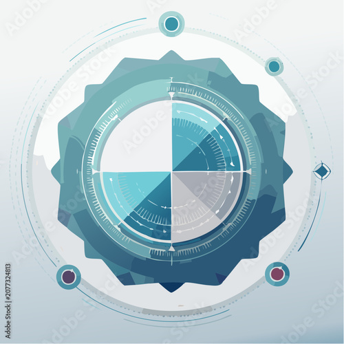 Abstract radar interface vector design