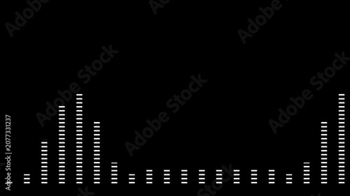 Videos of musical sound waves and audio waveforms