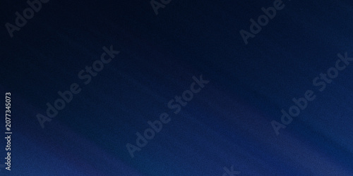 Cuadro en lienzo Abstract dark blue background with subtle diagonal light streaks, creating a tranquil and mysterious atmosphere with fine grain texture