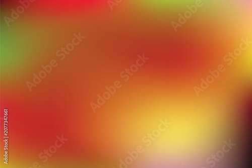 Abstract Soft Mesh Gradient Background with Vibrant Green Red Orange Purple Color Blend, Modern Smooth Blurred Colorful Vector Wallpaper for Branding, Web Design, Presentation and Creative Projects