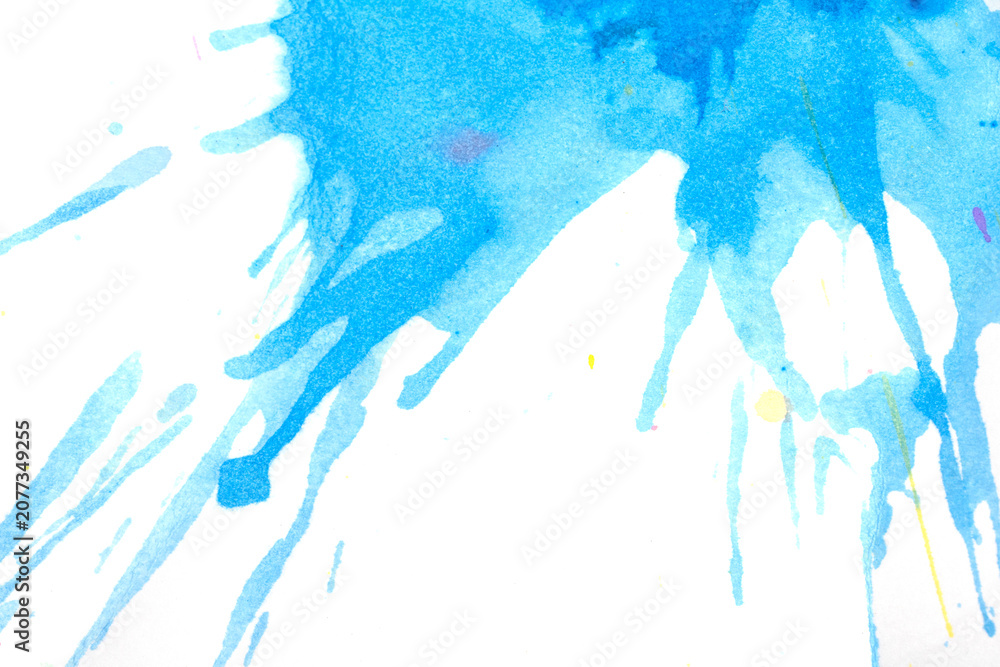 Obraz premium Real paint vibrant splatters and splashes artistic expression explosion