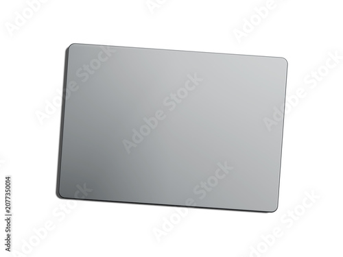 Flat Lay Laptop Mockup 3D Render Templat for Laptop Skin and Sticker