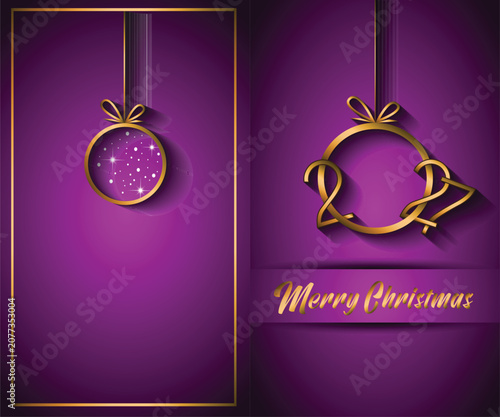 2027 Merry Christmas background for your seasonal invitations, festival posters, greetings cards.