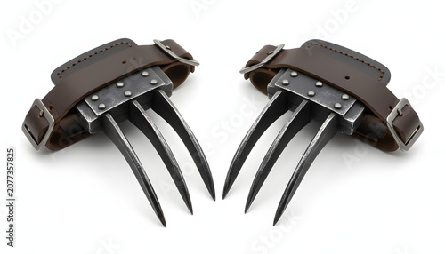 Metal Wolverine Claw Fingers Weapon.