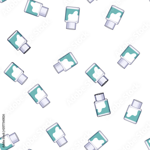 Foto pattern cornstarch powder baby cartoon