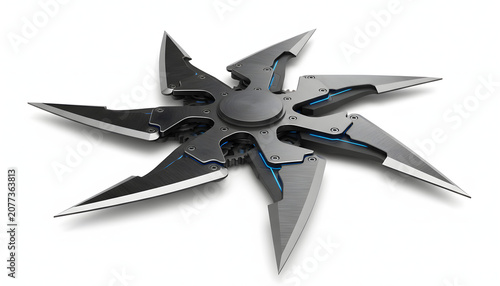 Shuriken Japanese Throwing Star Blade.