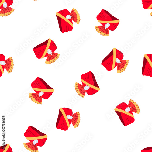 Photos pattern dupatta oriental headdress cartoon