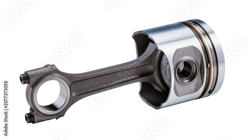 Cuadro en lienzo Internal combustion engine piston and connecting rod assembly