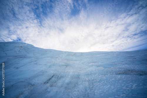 Fotografie Perito moreno glaciers blue ice glacier sky landscape