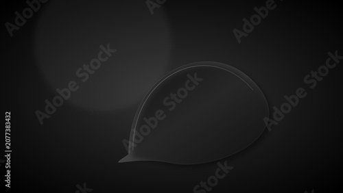 Grayscale Hard Hat Illustration on Dark Gradient Background with Subtle Lighting