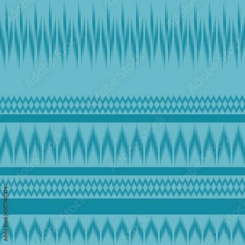 Blue Sky Ikat  Patterns