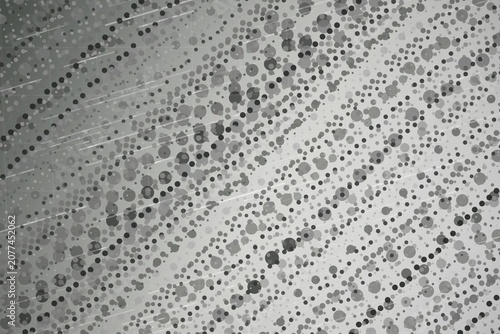 Abstract black and white dot pattern background